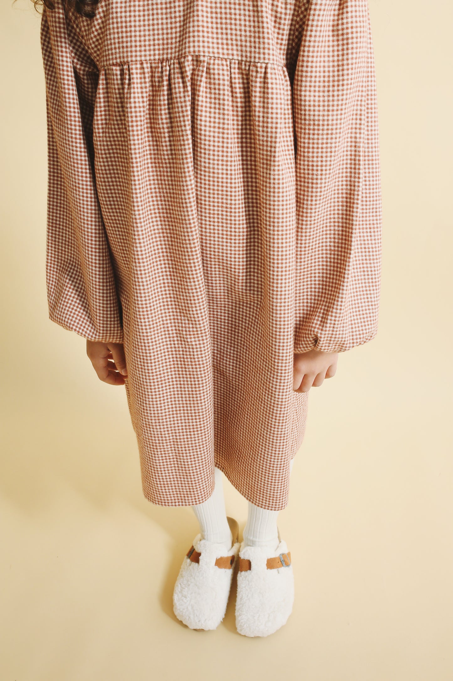 VICHY FLANNEL DRESS